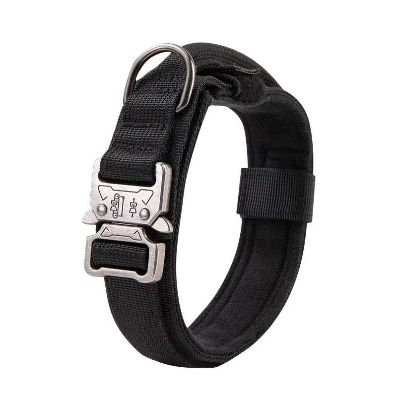 Heavy Duty Tactical Dog Collar with Handle