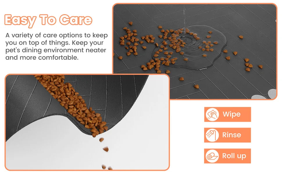 Absorbent Pet Placemat For Food and Water Dish