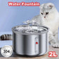 2L Capacity Stainless Steel Automatic Waterer