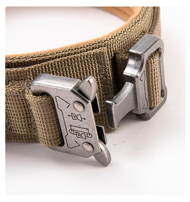Heavy Duty Tactical Dog Collar with Handle