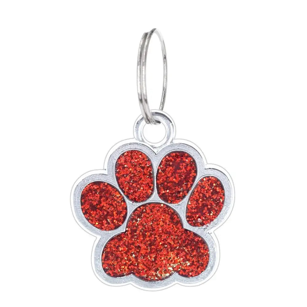 Cat & Dog Paw Print ID Tags