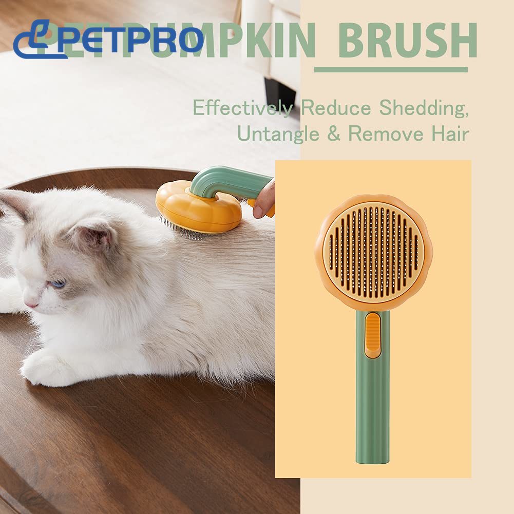 Grooming Brush Gently Removes Loose Undercoat Tangled Hair