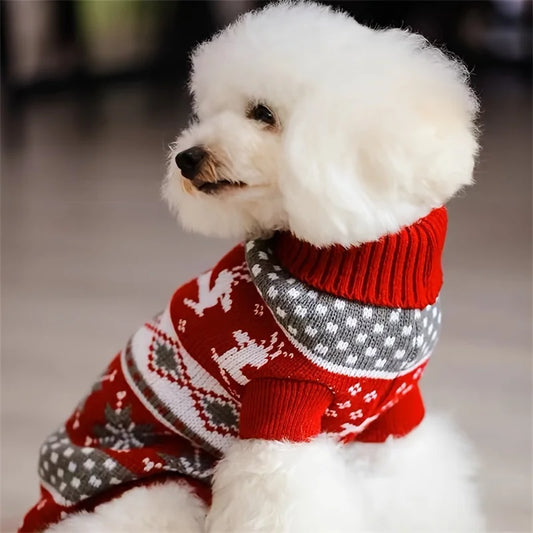 Graphic Christmas Pet Sweaters