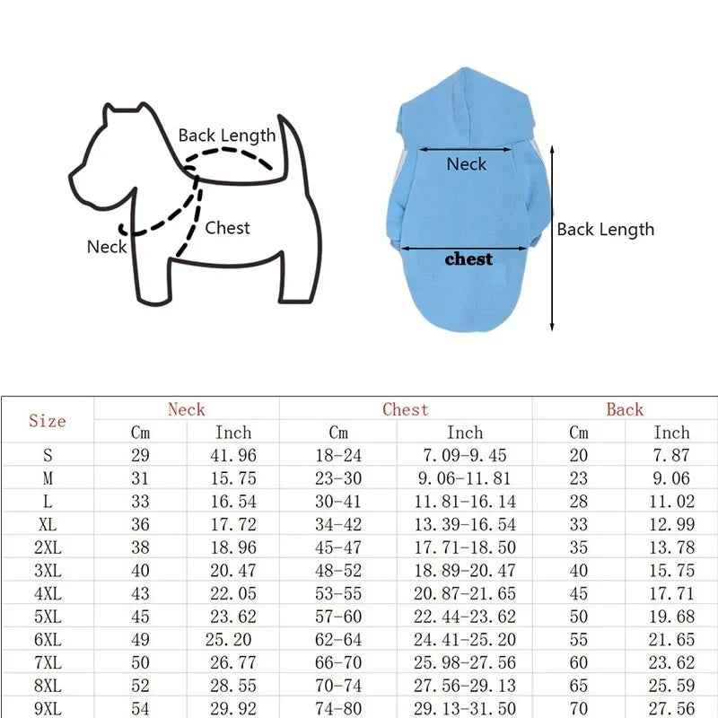 3XL-6XL Adidog Pet Sweatshirt