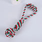 Christmas Series Dog Cotton Rope Toys