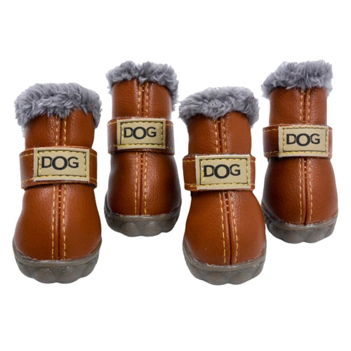 Winter Pet Snow Boots Waterproof