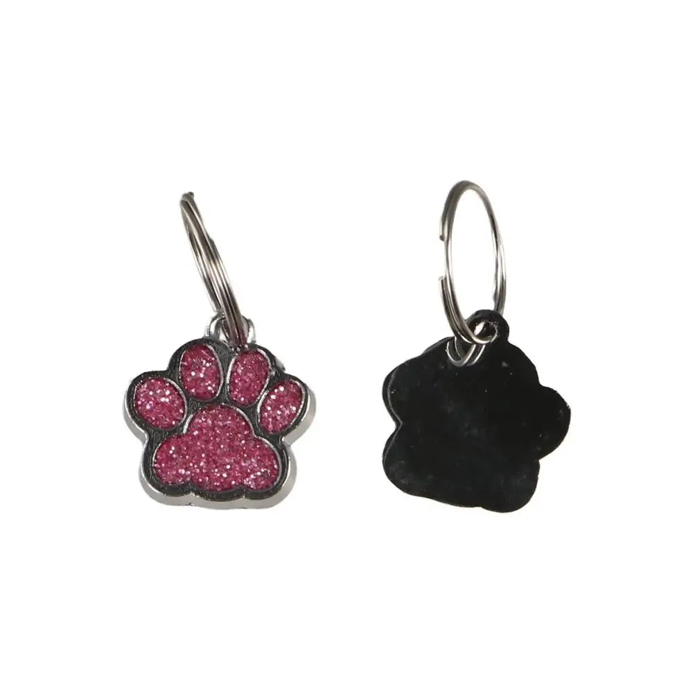 Cat & Dog Paw Print ID Tags