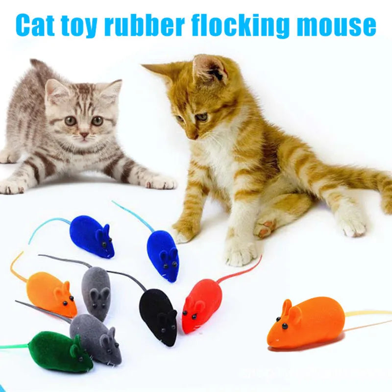 Pet Supplies Mice Animal Sound Cats Toys Mice For Cats Gatos