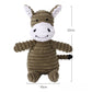 Animal Corduroy Squeak Toys for Dogs