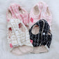 Sweet Petco Bordered Fragrant Short Vest Coat