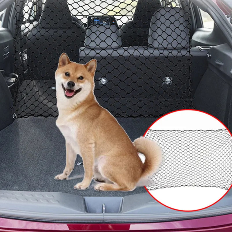 Dog Carrier Barrier Car Safety Net for Dogs