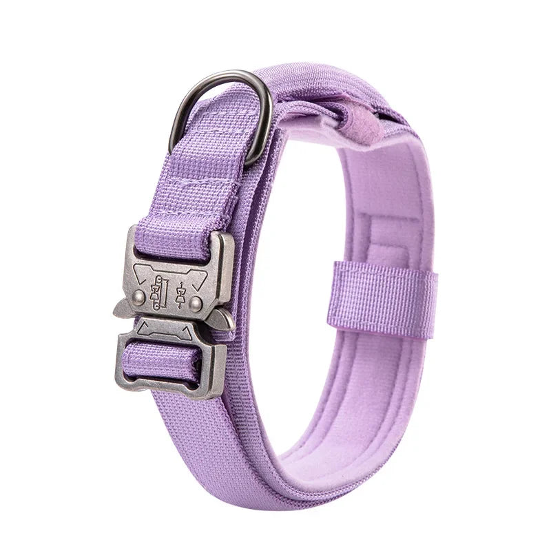 Heavy Duty Tactical Dog Collar with Handle