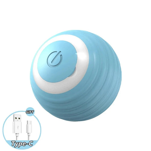 Interactive Cat Toy Electric Cat Ball Toy Smart Cat Training Automatic