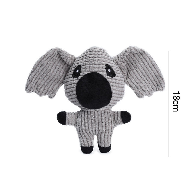 Squeaky Plush Dog Toy