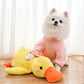 Cute Plush Duck Squeak Toy