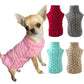 Classic Warm Winter Solid Pet Sweater for Small Dogs