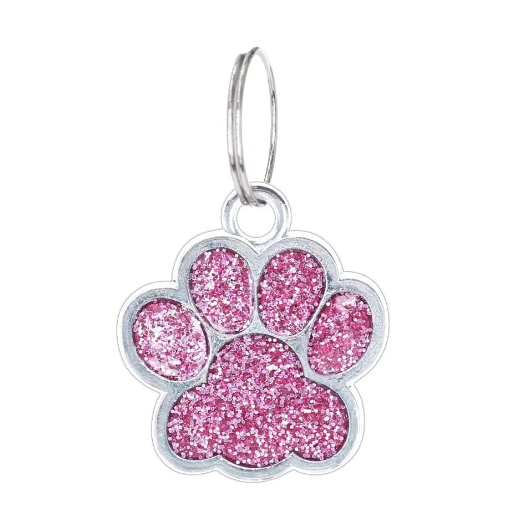 Cat & Dog Paw Print ID Tags