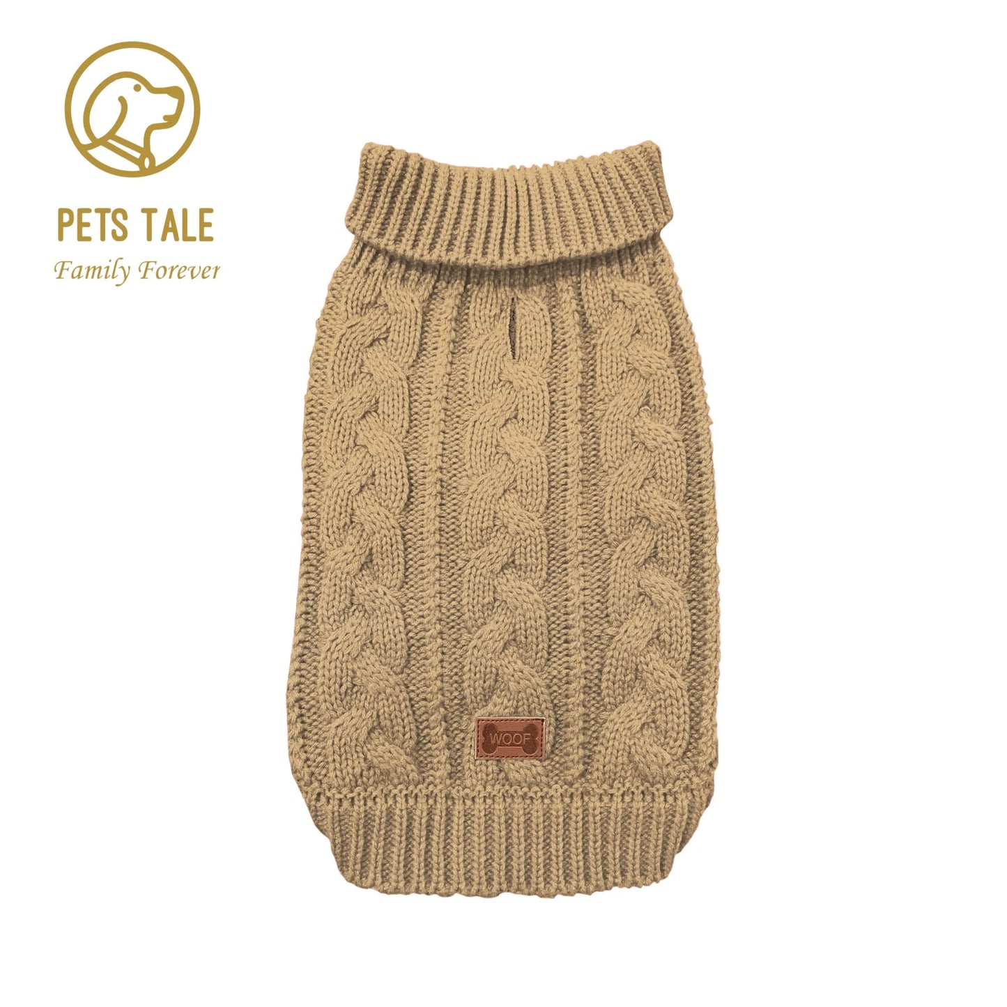 Cozy Knitted Pet Sweater for Winter