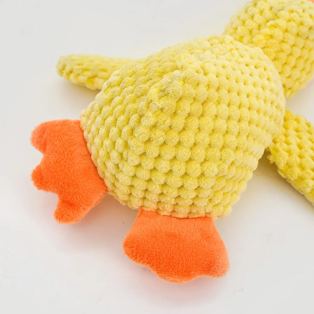 Cute Plush Duck Squeak Toy