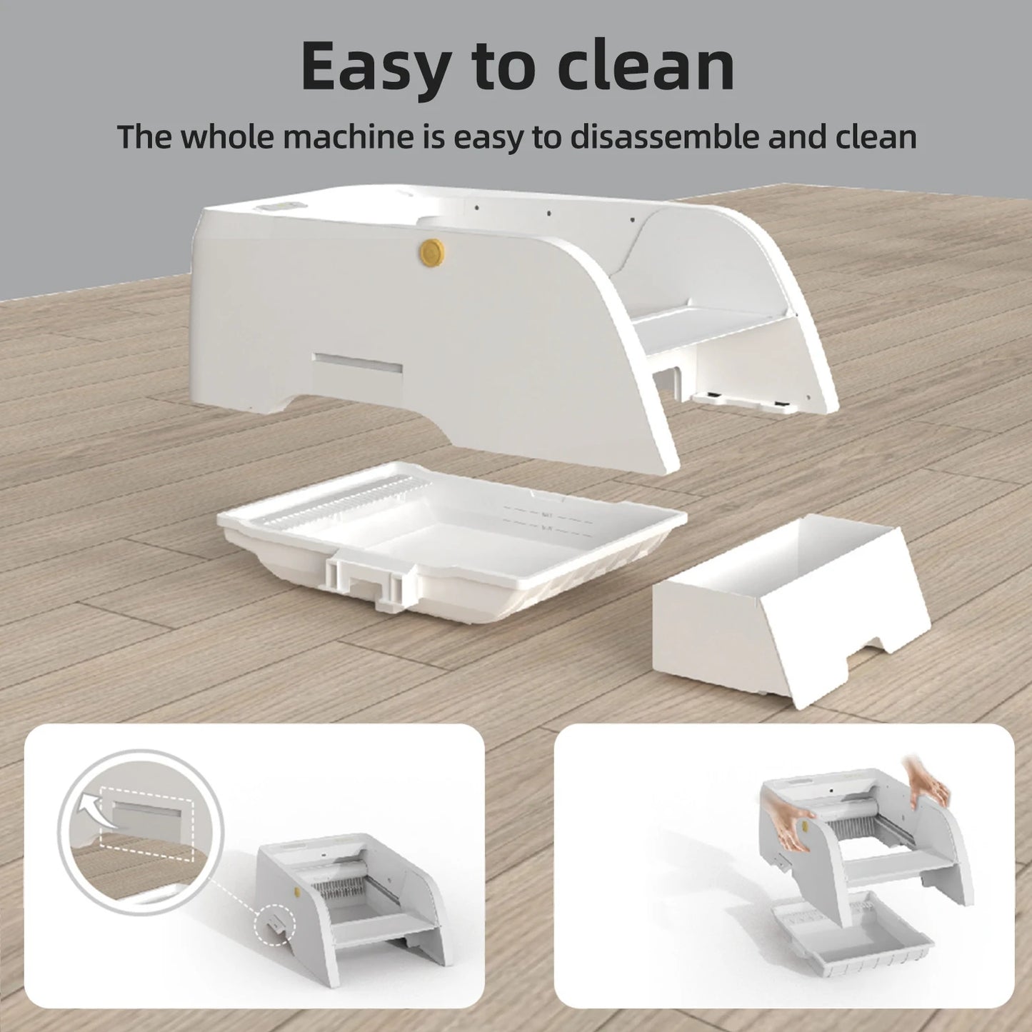 Auto Cat Litter Box Electric Self Clean Sandbox