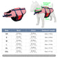 Stripe Dog Life Jacket Swimsuit Life Vest Summer Reflective Puppy Float Coat Swim Clothes Pet Vest