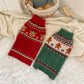 Knitted Christmas Sweaters for Cats and Small to Medium Dogs