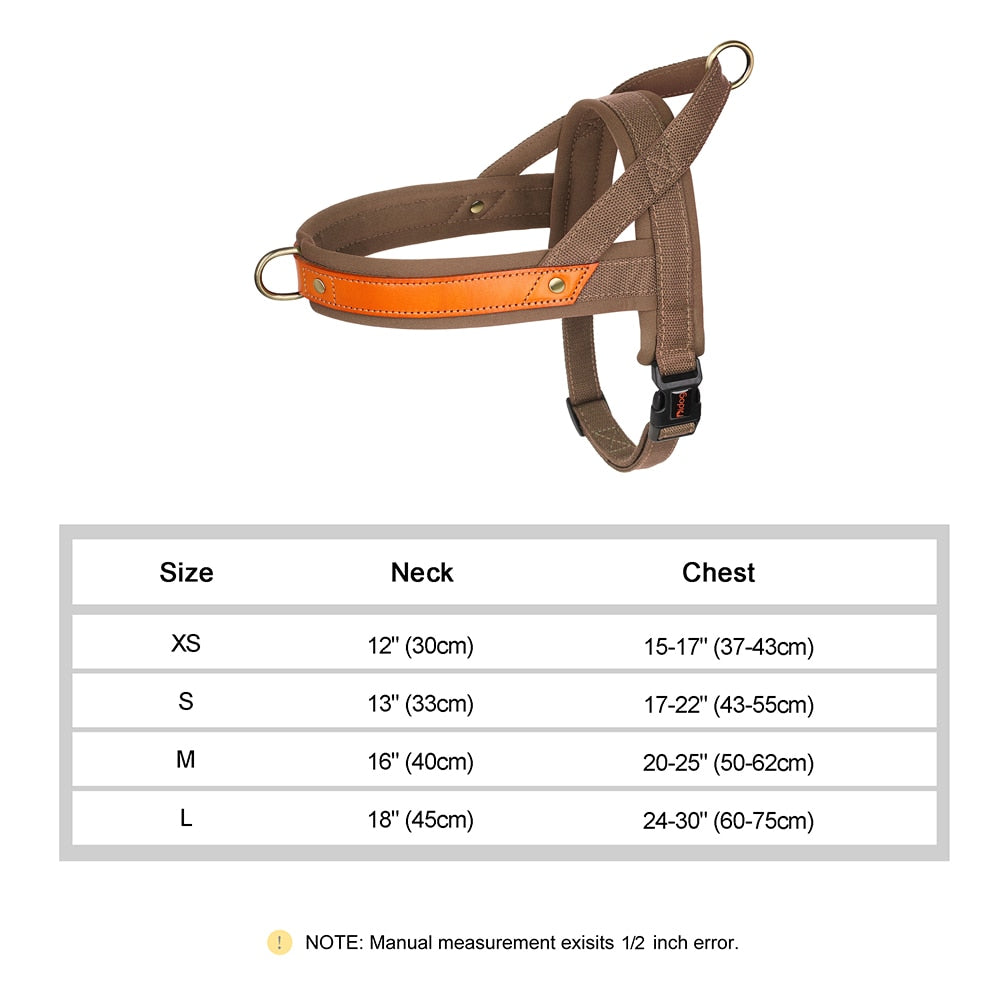 No Pull Dog Harness Soft & Reflective