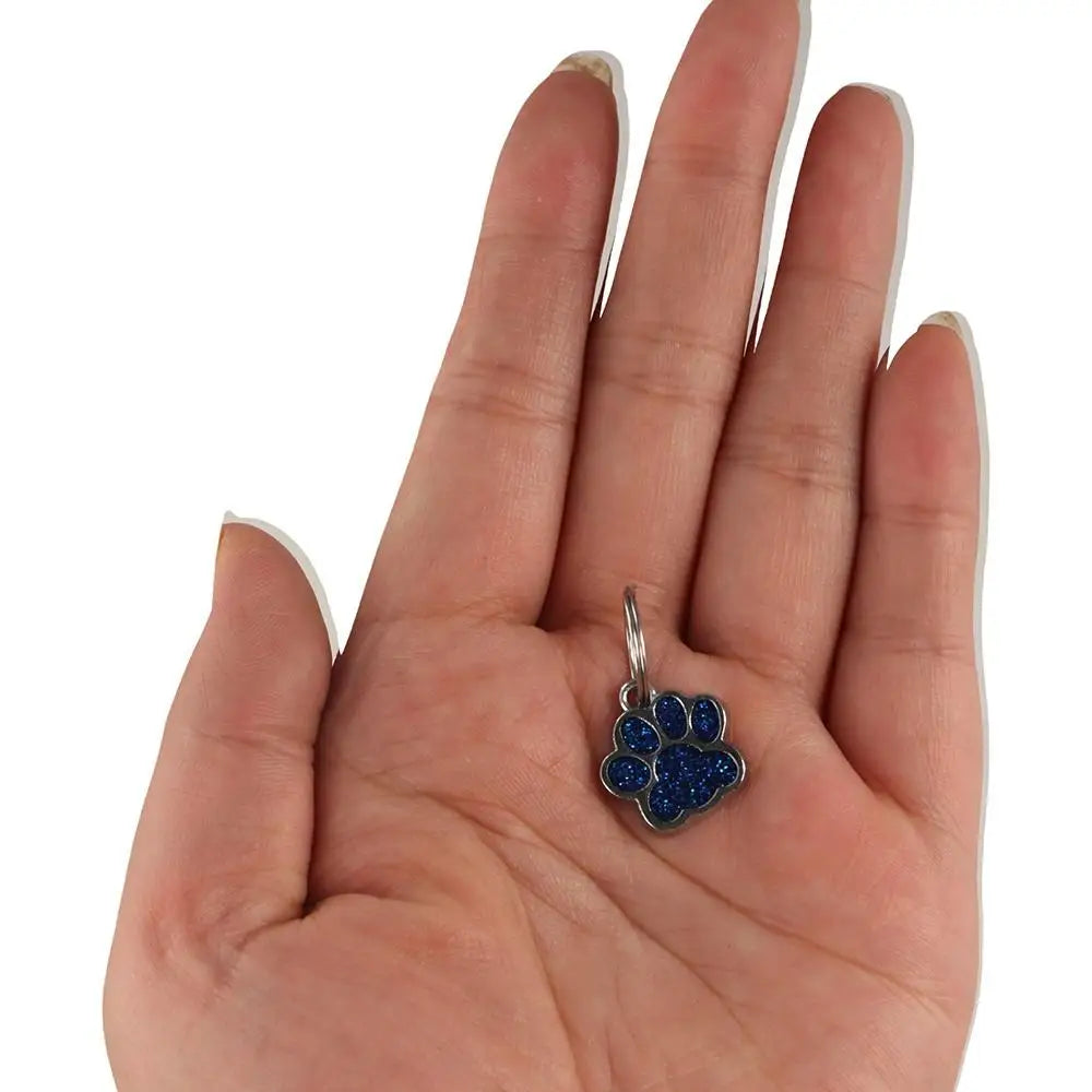 Cat & Dog Paw Print ID Tags