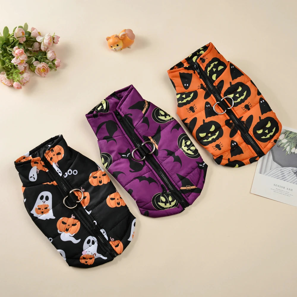 Halloween Cozy Warm Pet Vest