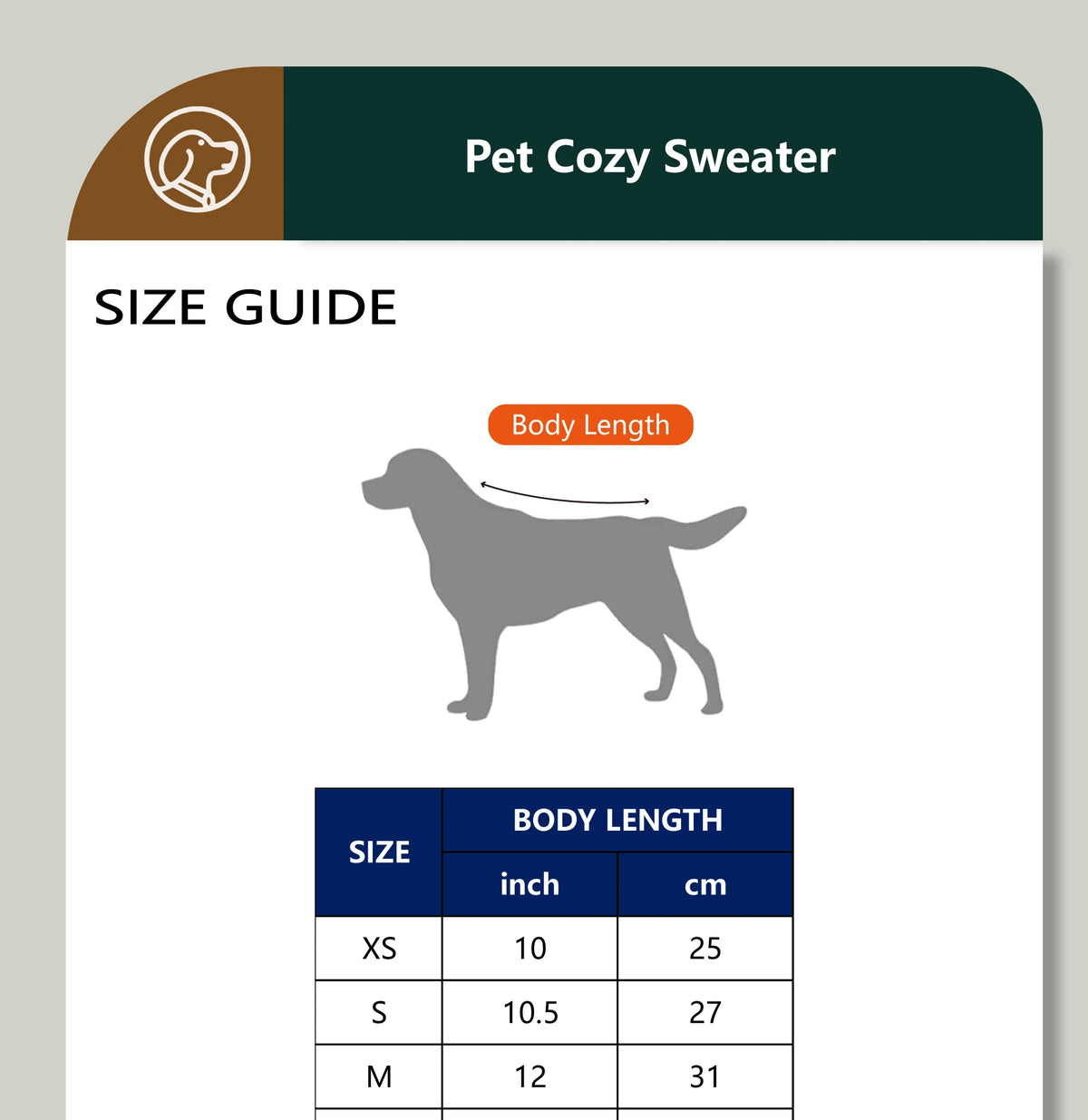 Sweater with Sleeves, Cable Knit, and D-ring Hole Detail for Small and Large Dogs