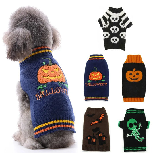 Luxery Pet Halloween Sweater