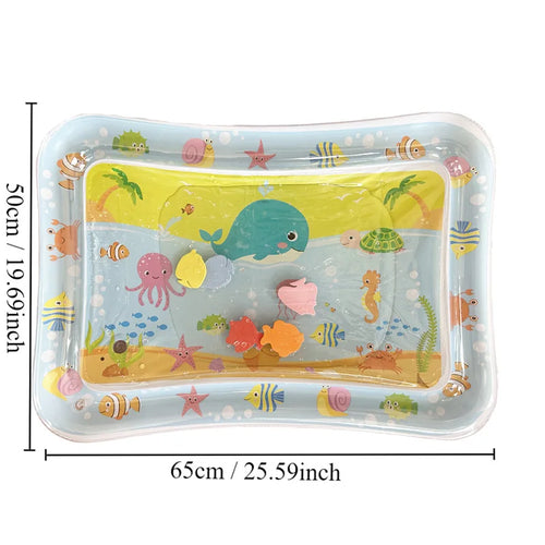 Pets Water Sensory Play Mat Thickened Inflatable Water Mat For Cat And