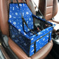 Breathable Pets Carrier Car Seat Basket Safe Travel Carrier