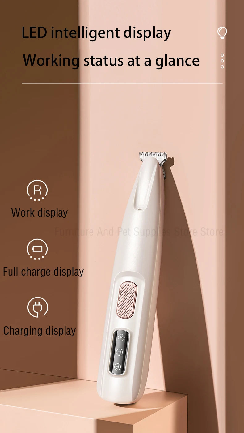 New Hair Trimmer with LED Light Fully Waterproof