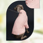 Sweater with Sleeves, Cable Knit, and D-ring Hole Detail for Small and Large Dogs