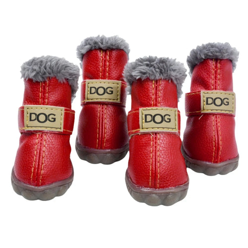 Winter Pet Snow Boots Waterproof