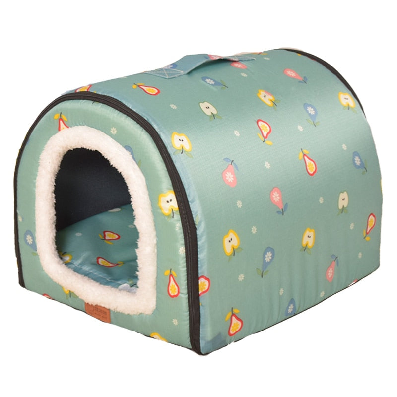 Warm Dog House Comfortable Print Stars Kennel Mat