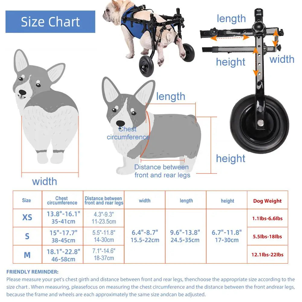 Cat & Dog Mobility Aid Trolley