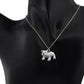 Cute Vintage Punk English Bulldog Dog Pendant Necklace