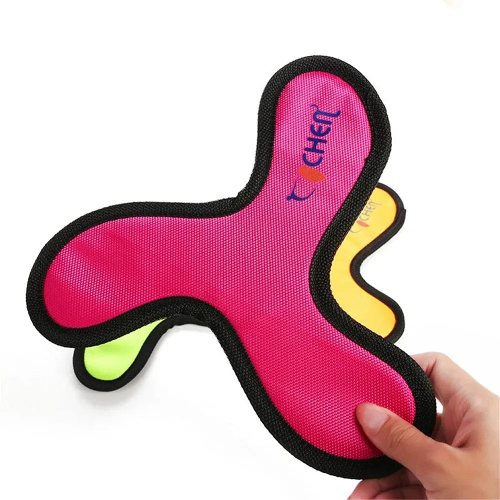 Cloth Pet Interactive Bite Resistant Boomerang