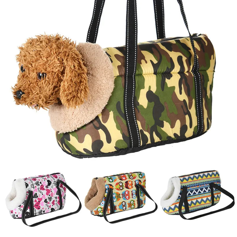 Cozy Soft Pet Carrier Bag Dog Backpack