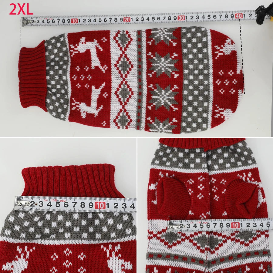 Graphic Christmas Pet Sweaters