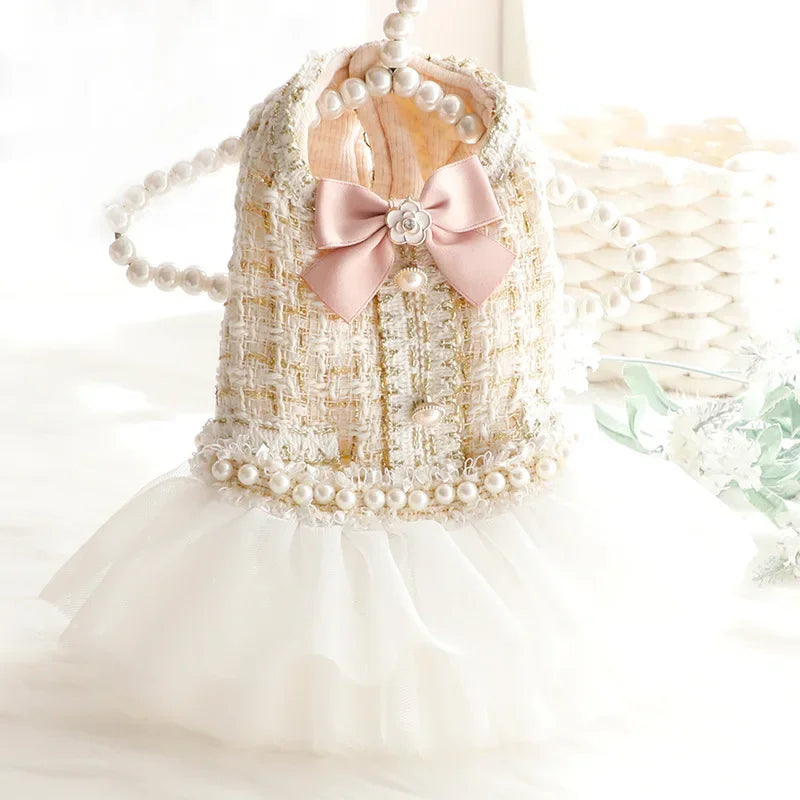 Pearl Accent Princess Dress