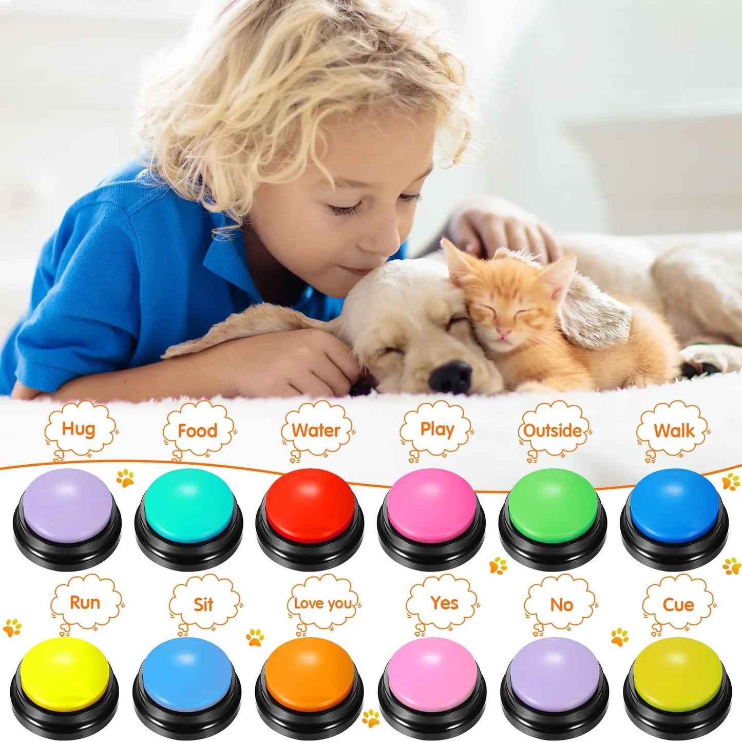 Funny Dog Recordable Communication Button