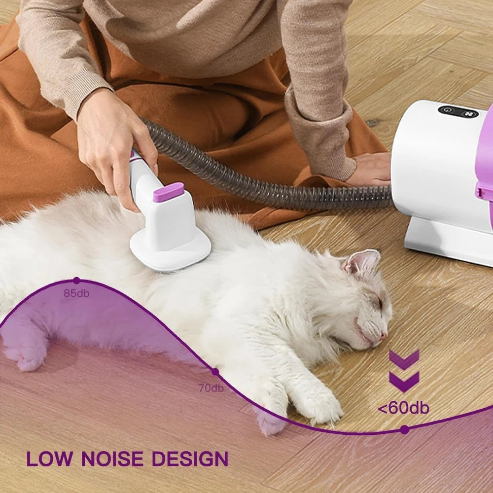 Pet Grooming Vacuum Kit