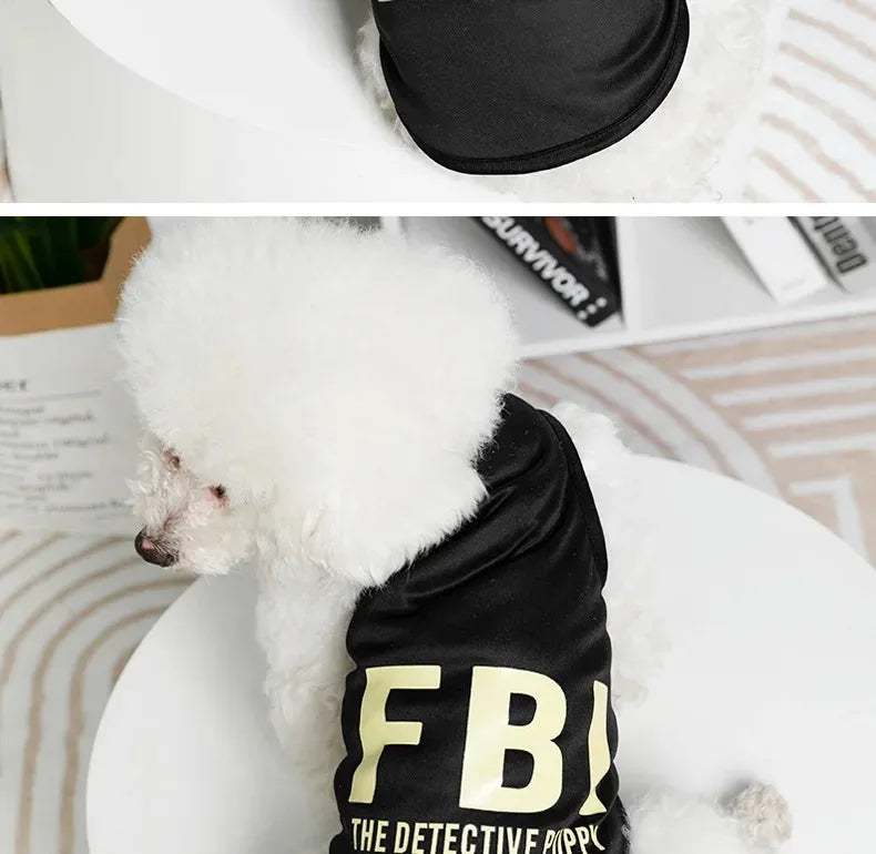 Printed Summer Dog T-Shirts
