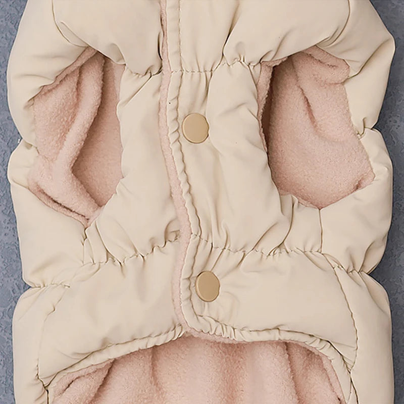 Warm Padded Pet Jacket