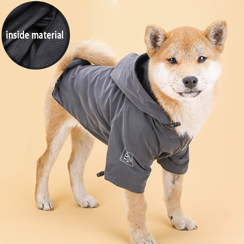 Reflective Dog Clothes, Warm Coat Waterproof