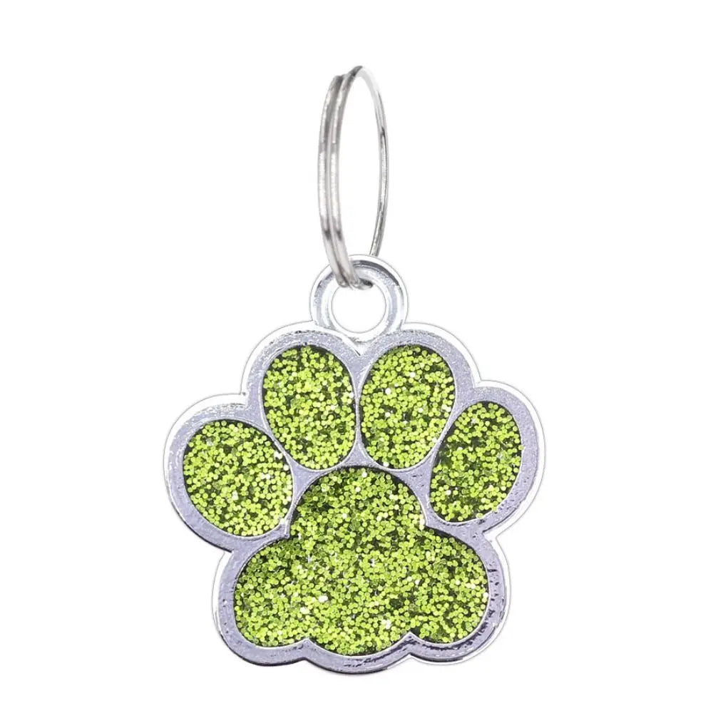 Cat & Dog Paw Print ID Tags