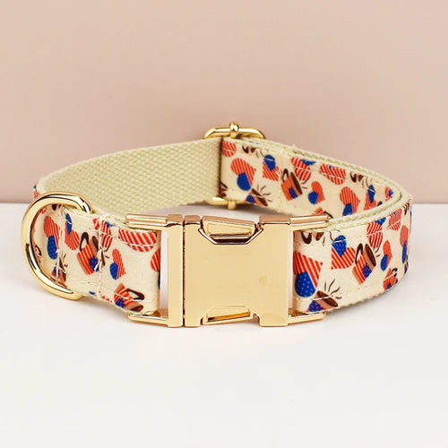 Luxury Personalized Pet Collar & Leash set